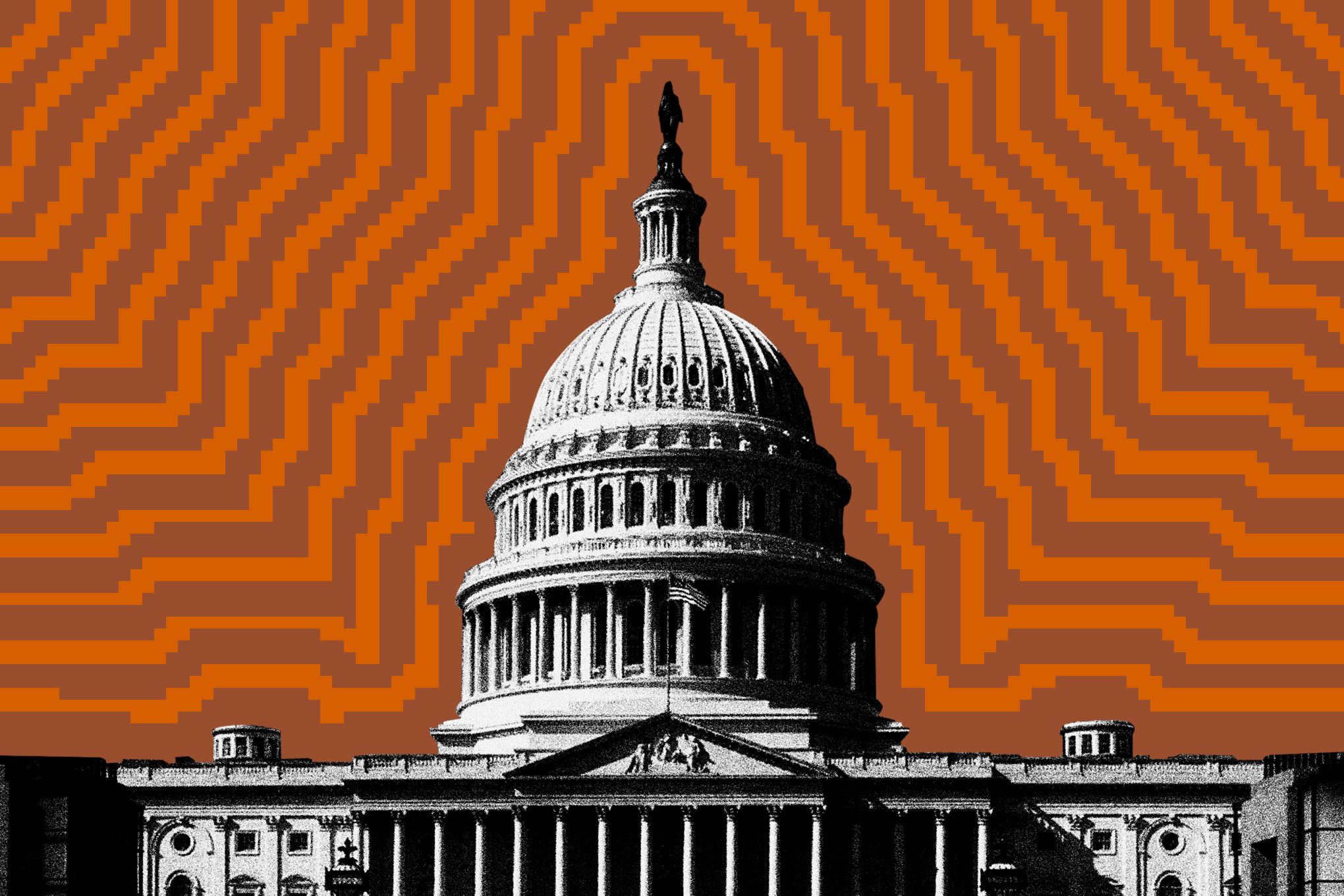 Photo collage of Congress.