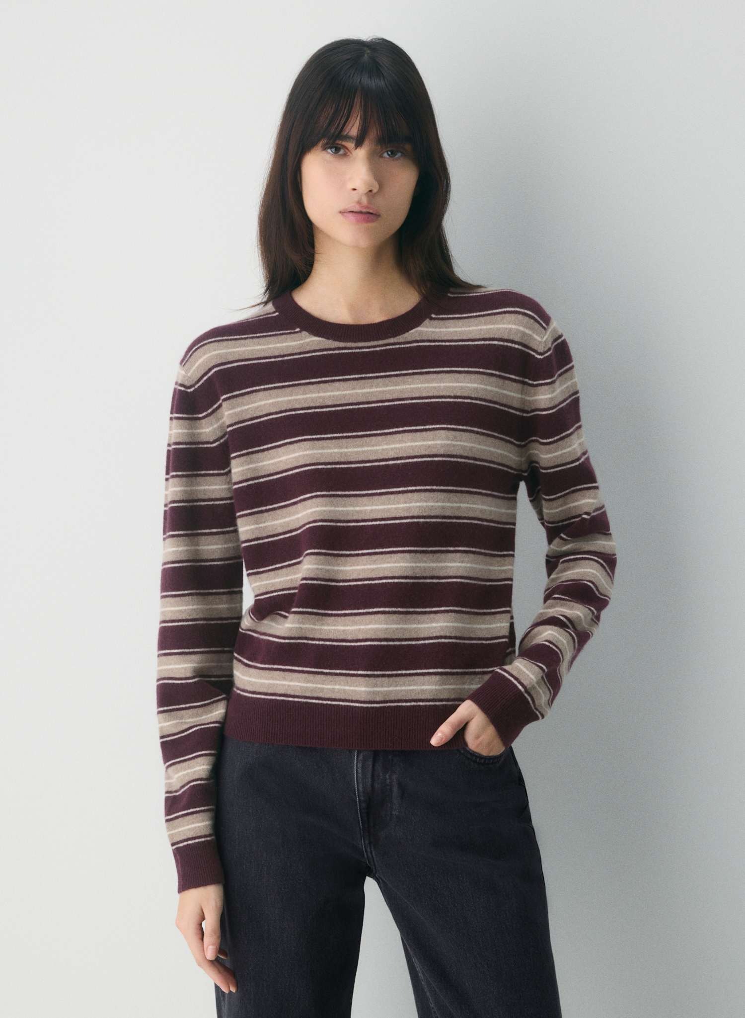 Bare Cashmere Crew Sweater