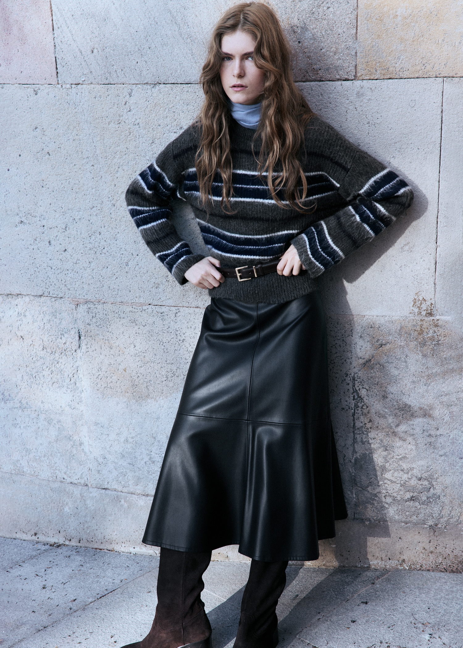 Knit Striped Sweater - Women | Mango Usa