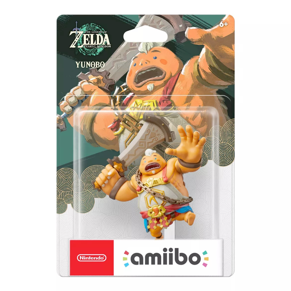 A Yunobo Amiibo on a plain white background.