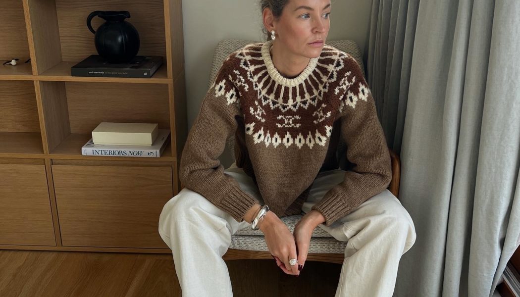 Stylish Women Across Europe Have Revived This "Dated" Knitwear Trend Just in Time for Winter—These Are the Chicest Around