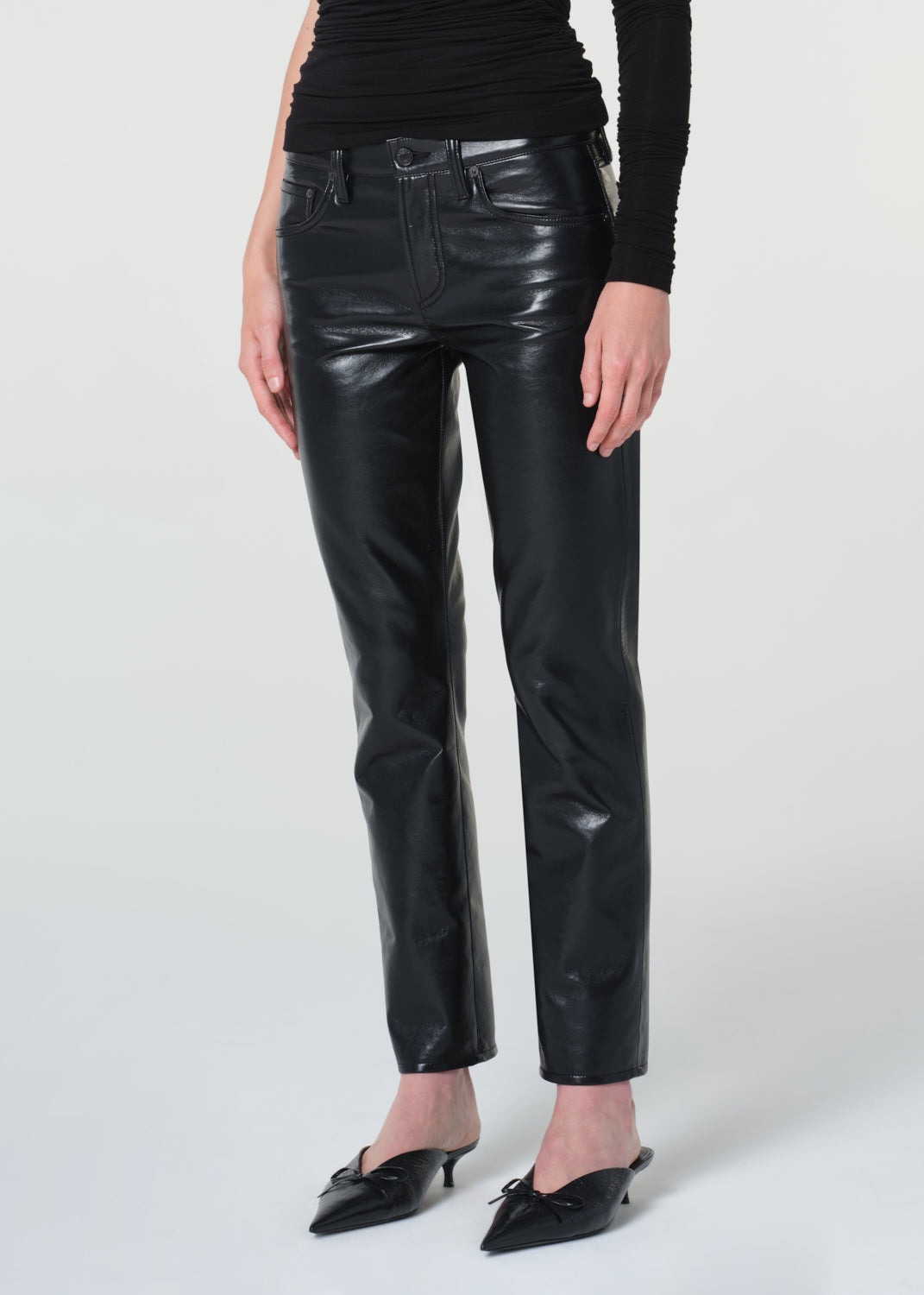Cocktail Ankle Jean (recycled Leather) in Detox - 23 / Detox