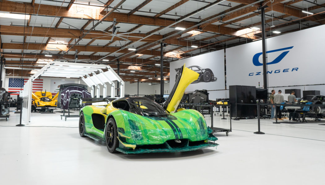 The Czinger 21C is a halo car for the future military-industrial complex