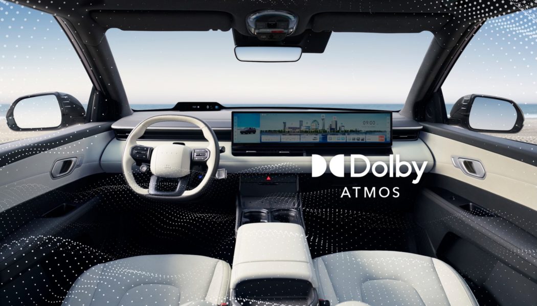 The new China-exclusive Hyundai Elexio will include Dolby Atmos