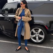 There You Have It: This Is the Flat-Shoe Trend to Wear With Winter 2025's Most Popular Legging Color