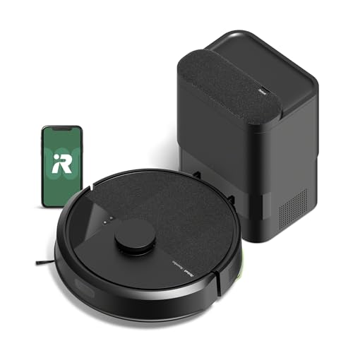 Irobot Roomba 105 Vac Robot Vacuum With Autoempty Dock - Self-Empties for 75 Days, Easy to Use, Intense Power-Lifting Suction, Lidar Navigation, Multi-Surface Cleaning, Cleans in Neat Rows