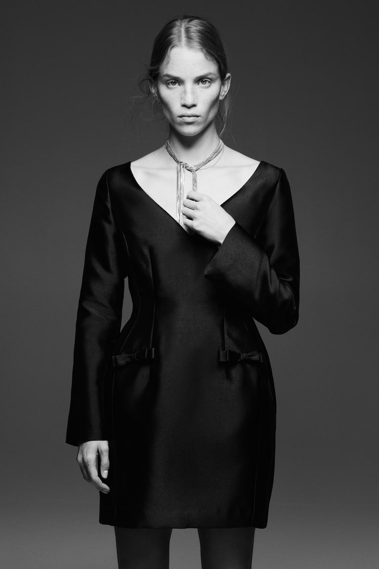 Hourglass Twill Dress