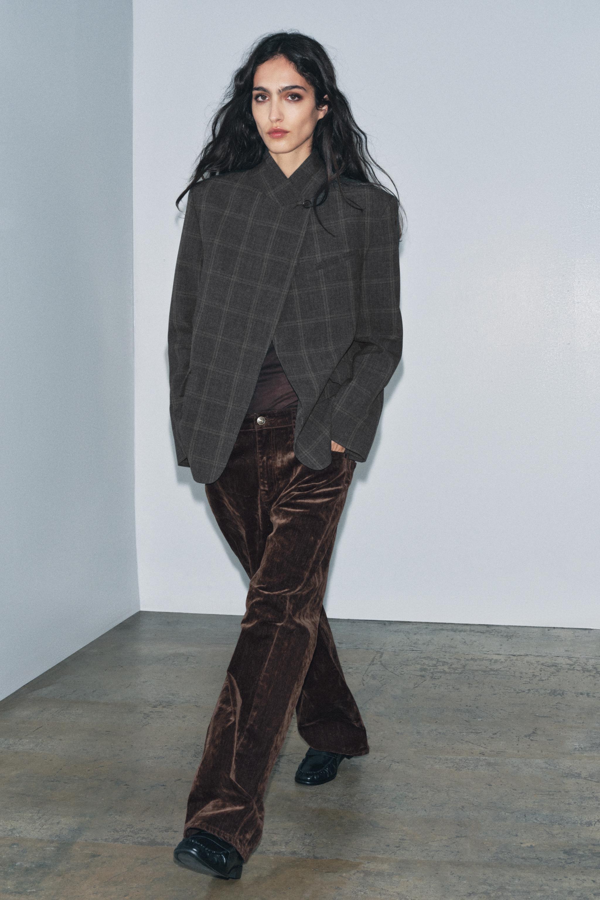 Plaid Blazer Zw Collection Limited Edition