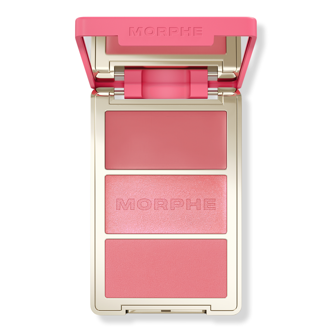 Morphe, Cheek Thrills Multi-Finish Face Trio - Blind Date
