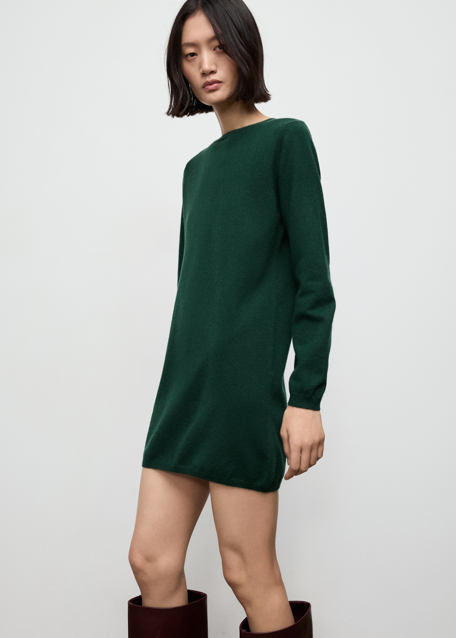 Fine-Knit Dress - Women | Mango Usa