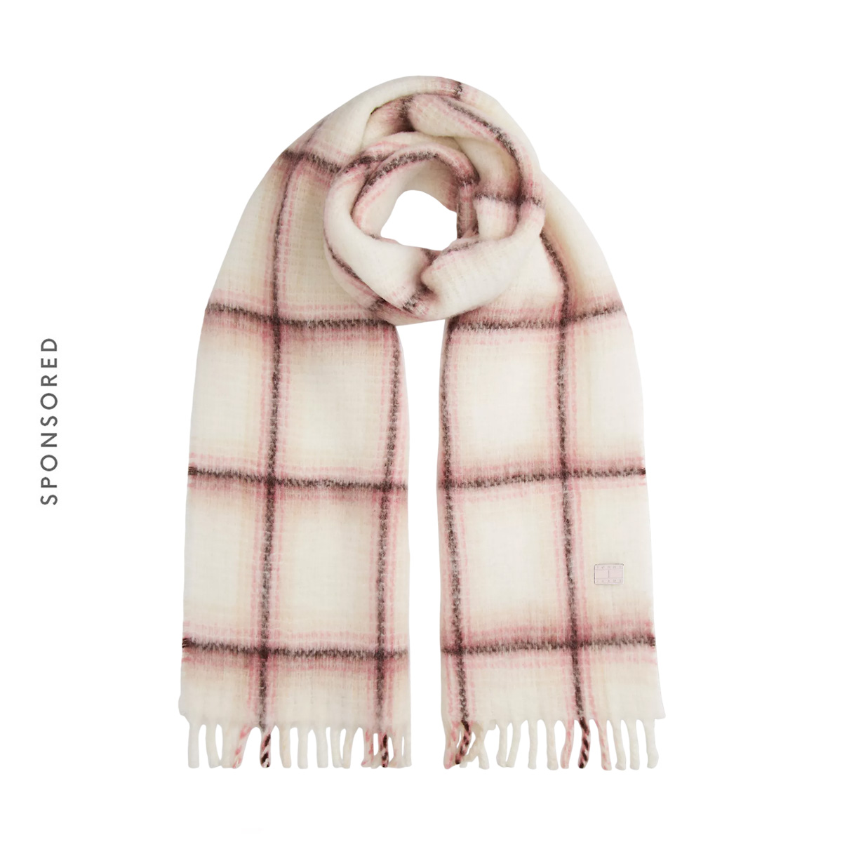 Tommy Jeans, Plaid Wool-Blend Scarf