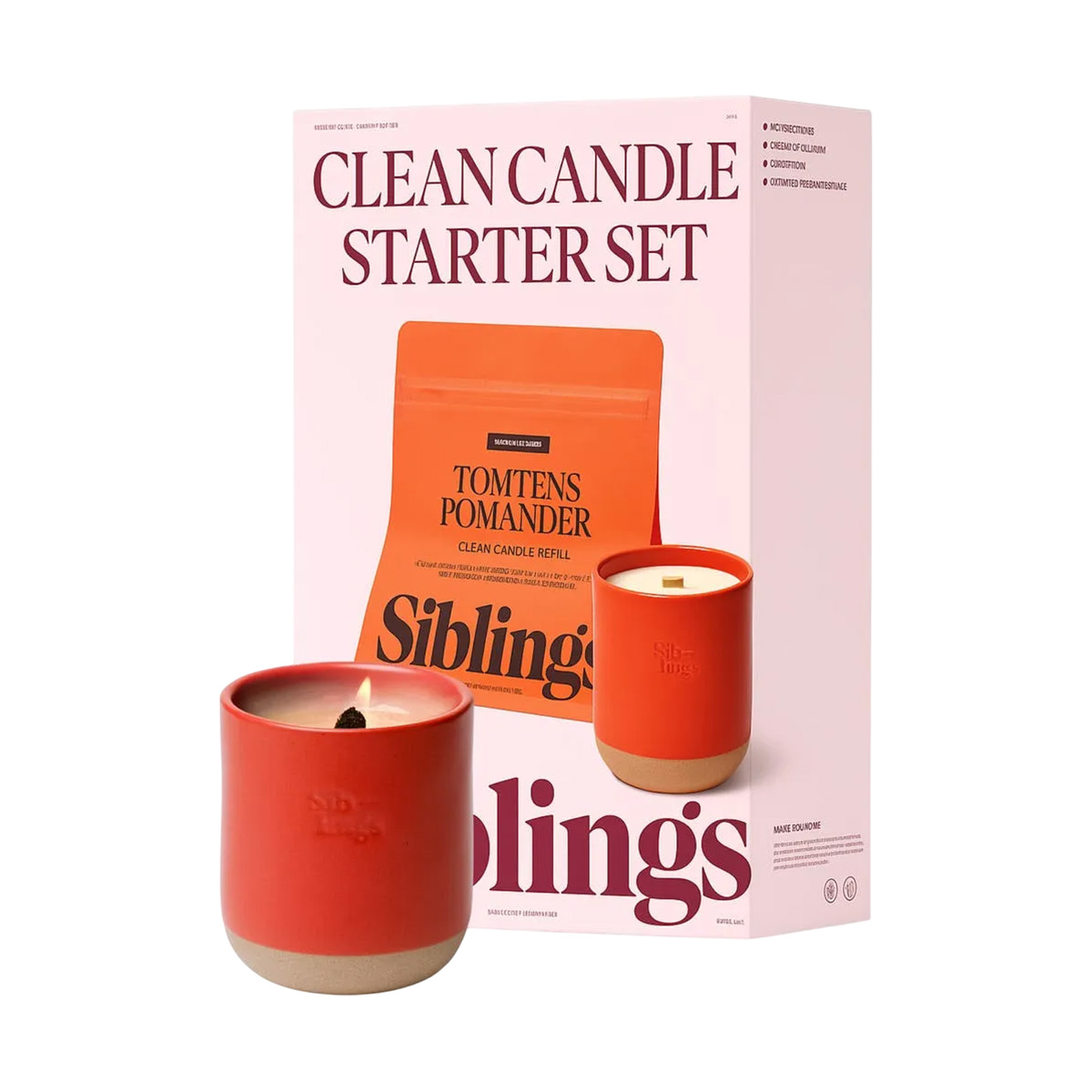 Tomtens Pomander Clean Candle Starter Set