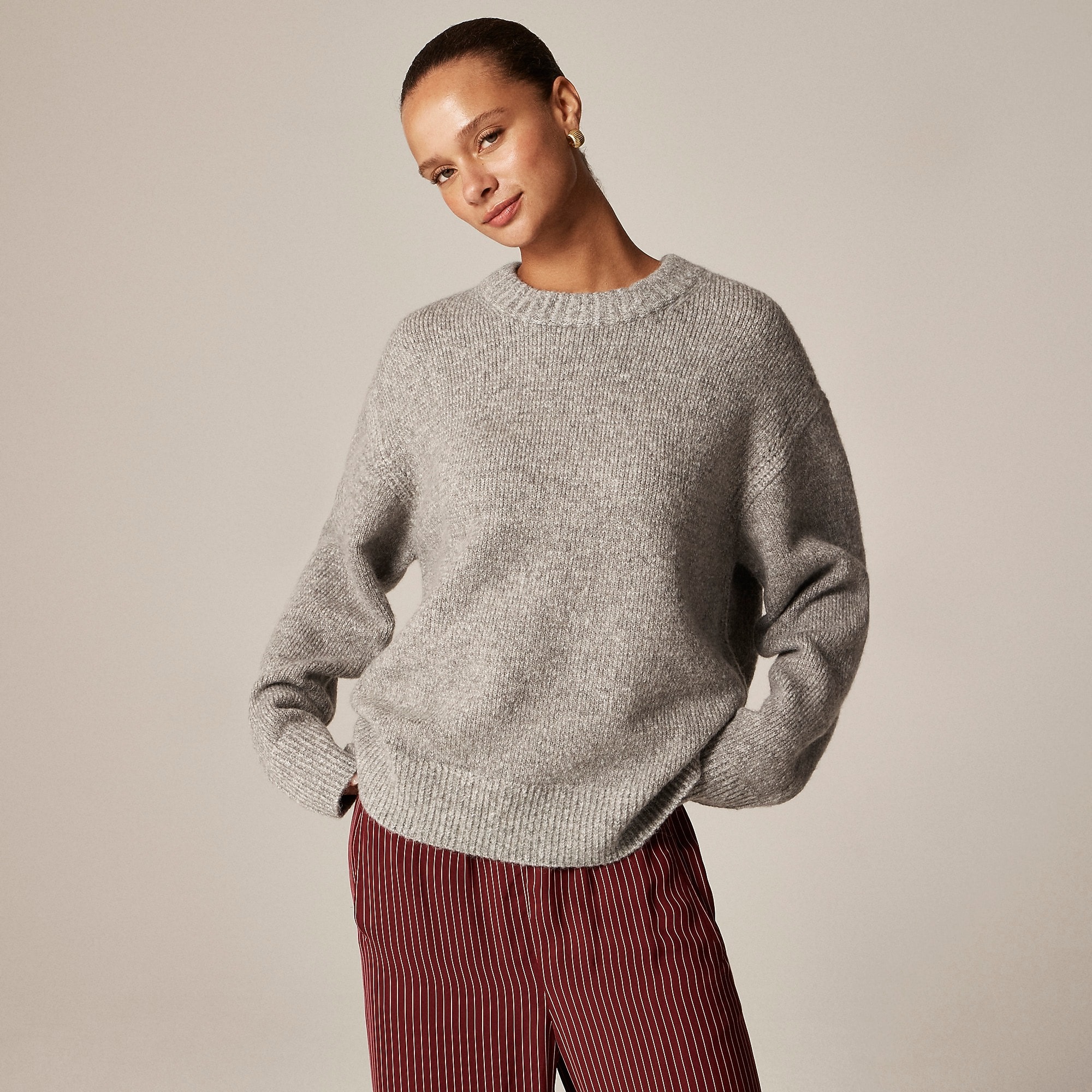 J.Crew, Relaxed Crewneck Pullover