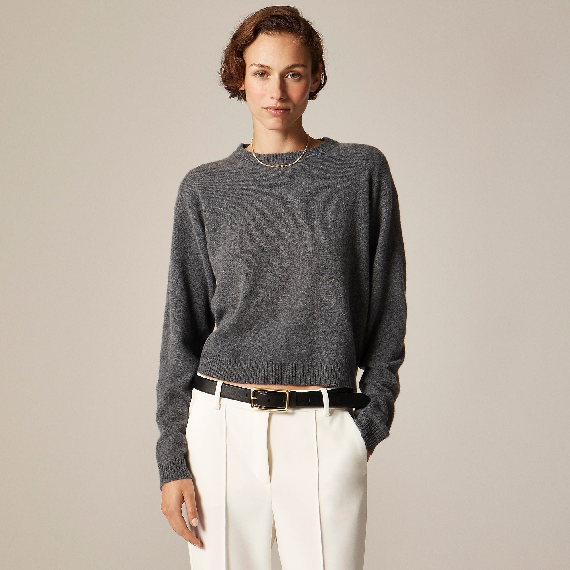 J.Crew, Perfect Cashmere &quot;new York&quot; Crewneck