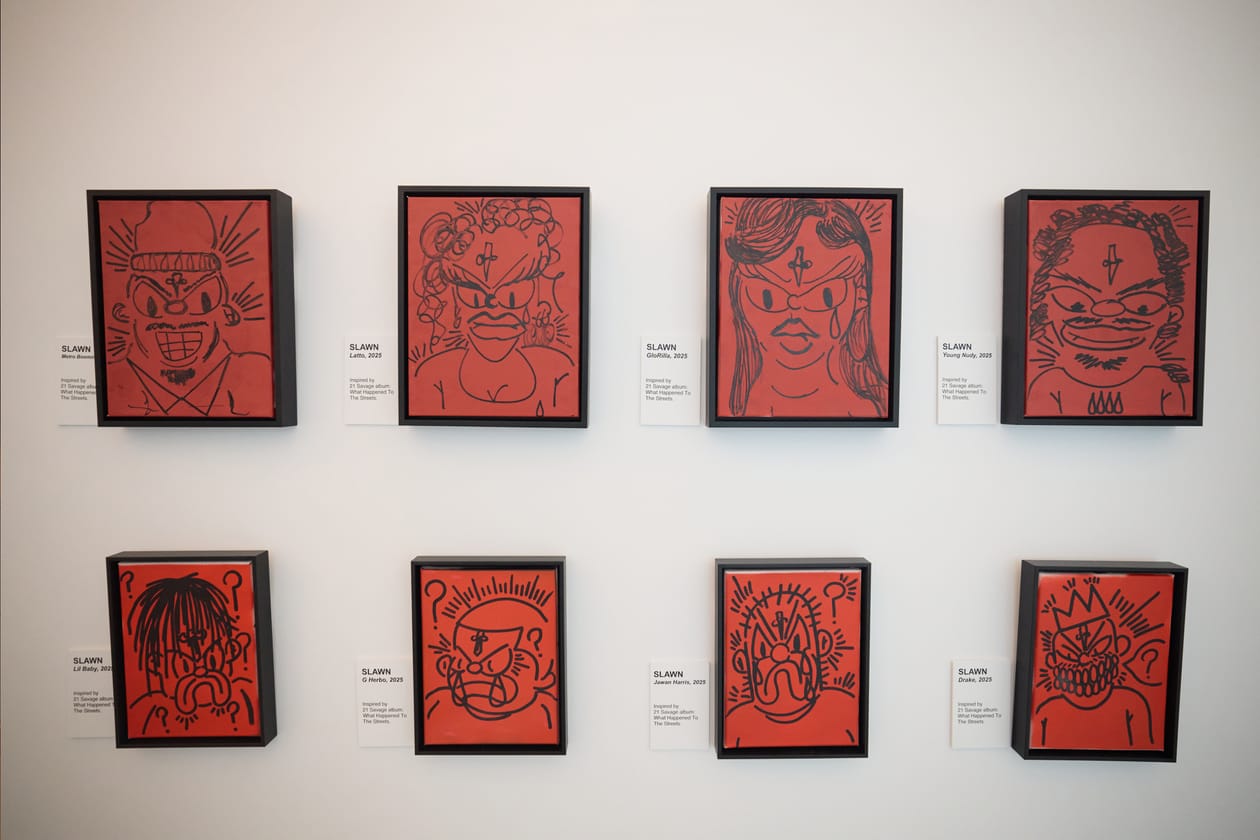 21 Savage x Slawn High Museum Exhibition