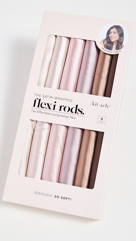 Kitsch the Satin Flexi Rods 6pc Set