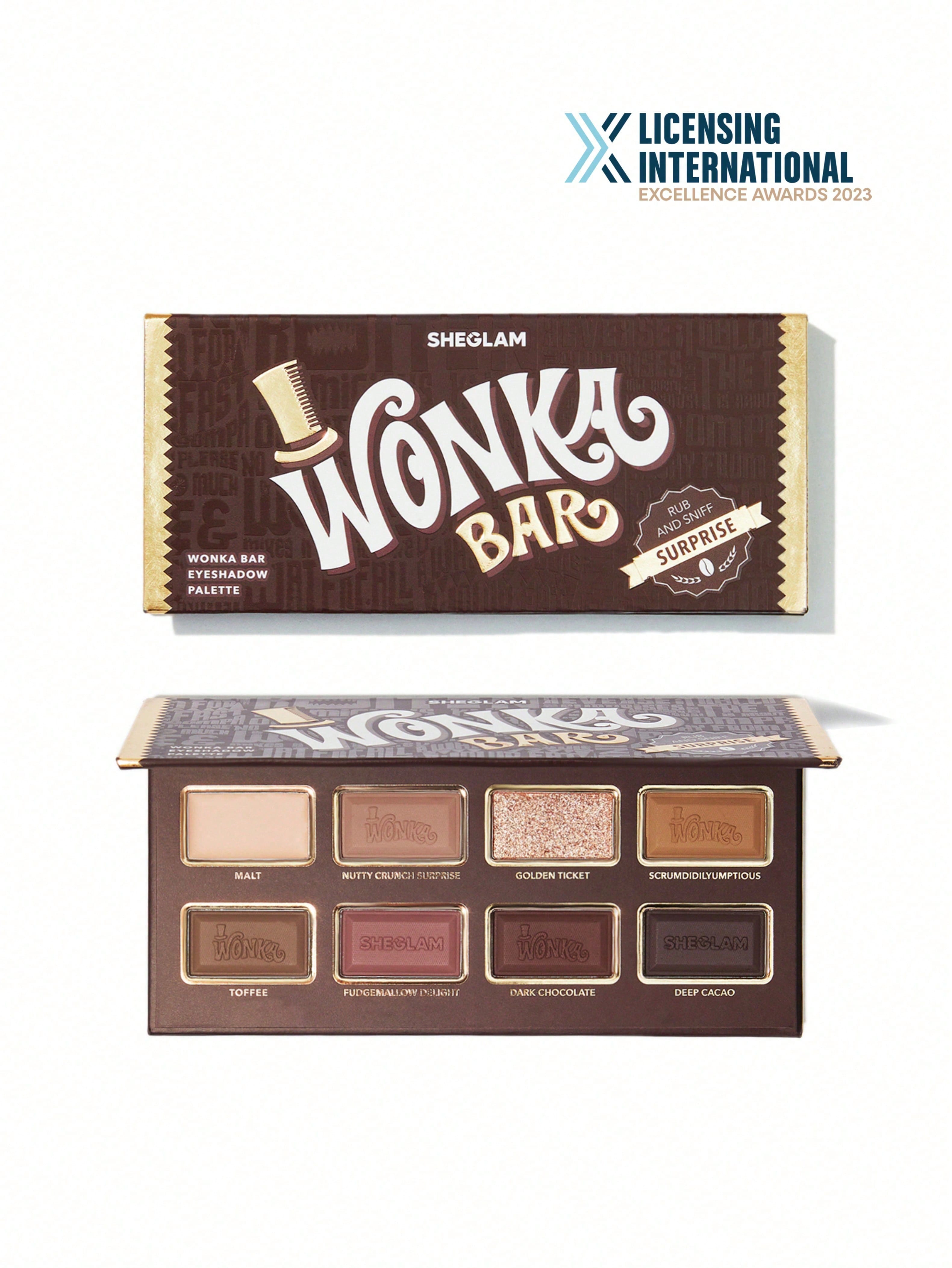 Wonka Bar Eyeshadow Palette