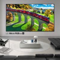 A new Micro RGB TV is coming from LG