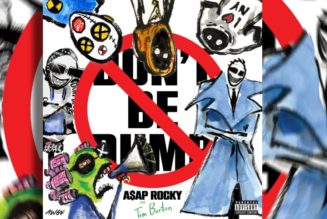 A$AP Rocky Debuts ‘DON’T’ BE DUMB’ Album Cover, Announces Film With Tim Burton