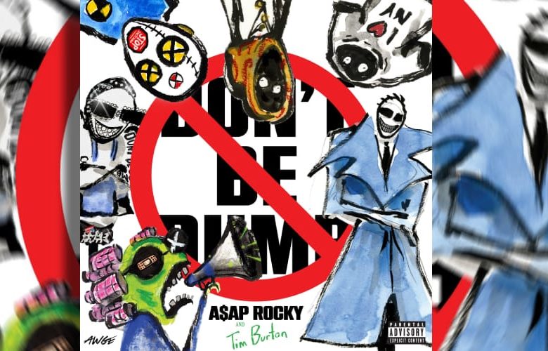 A$AP Rocky Debuts ‘DON’T’ BE DUMB’ Album Cover, Announces Film With Tim Burton