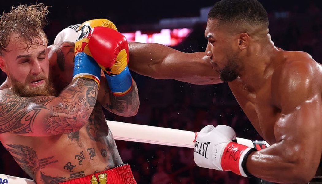 Anthony Joshua Defeats Jake Paul in a Sixth Round Jawbreaking Knockout