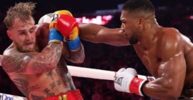 Anthony Joshua Defeats Jake Paul in a Sixth Round Jawbreaking Knockout
