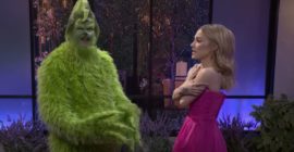 Ariana Grande Falls for The Grinch in Love Is Blind Parody Sketch on SNL