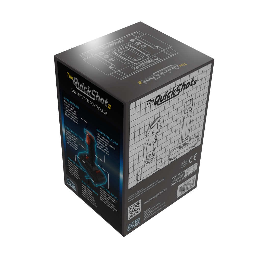 Retro Games Ltd. Announces THE QUICKSHOT II