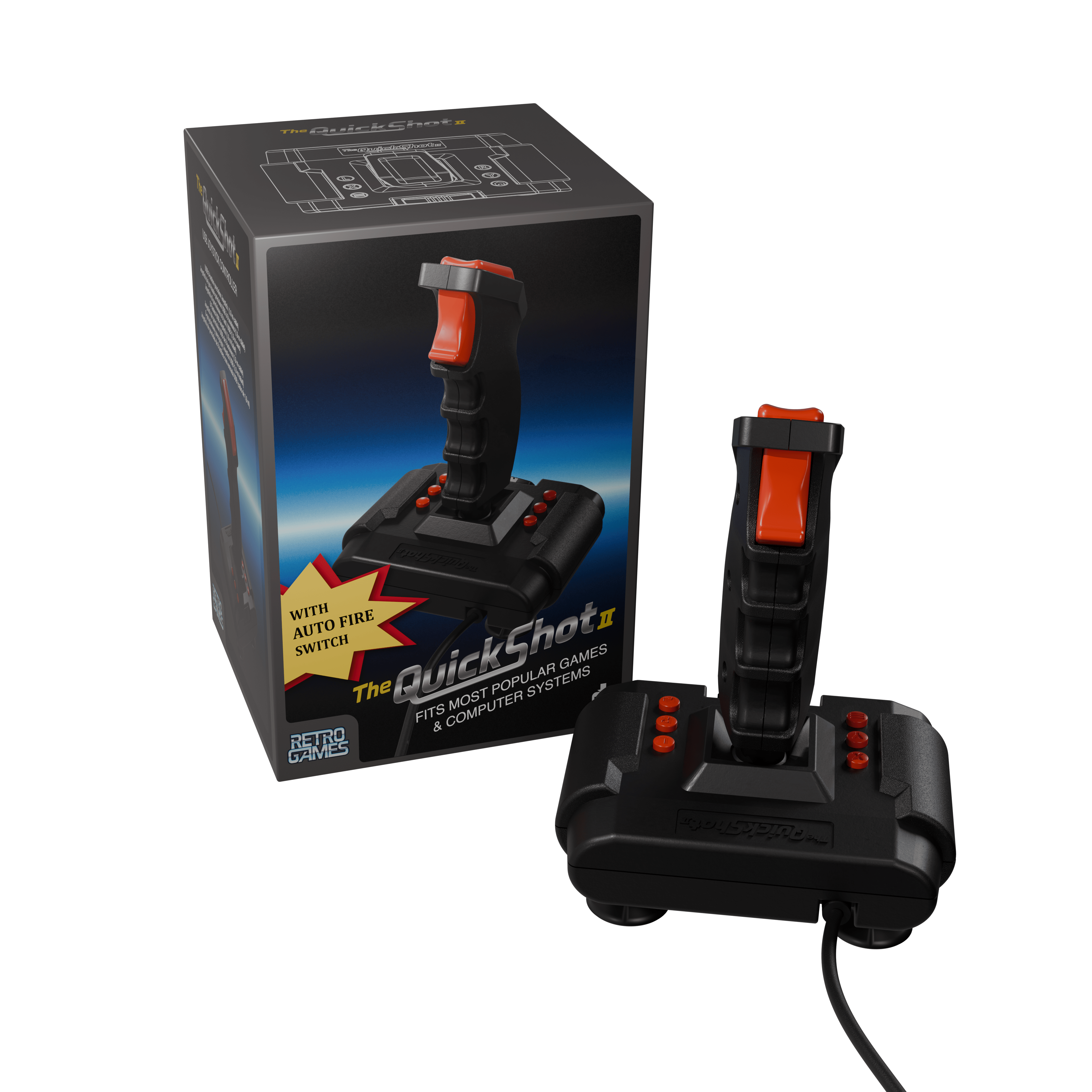 Retro Games Brings Back The Quickshot II Joystick