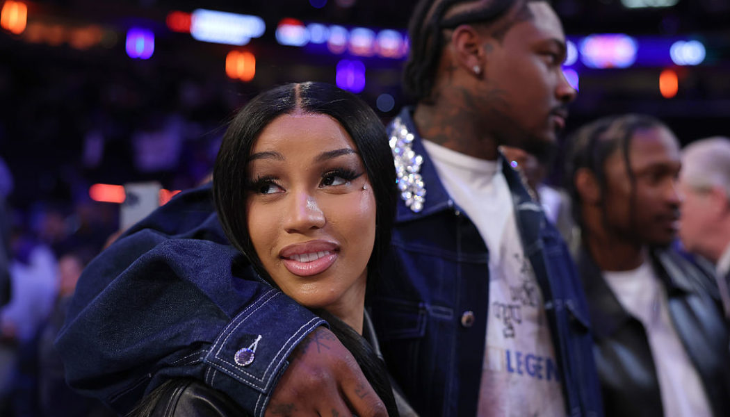 Cardi B Goes Criss-Cross On Yoga Mat At Stefon Diggs’ Wellness Event