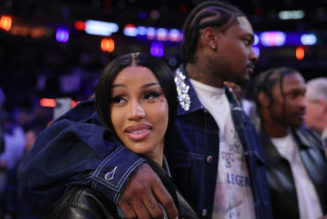 Cardi B Goes Criss-Cross On Yoga Mat At Stefon Diggs’ Wellness Event