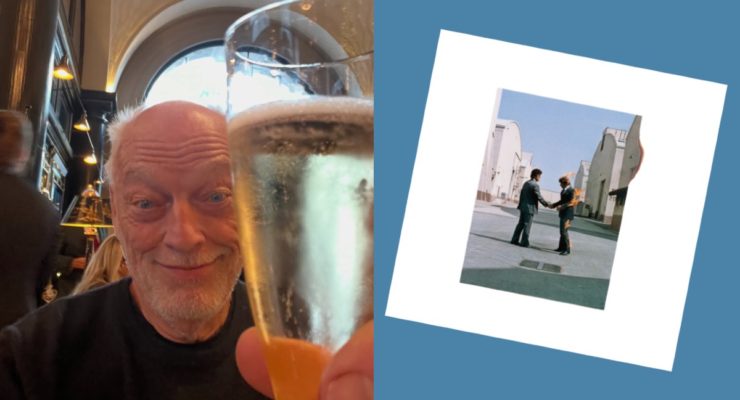David Gilmour Celebrates as Pink Floyd's Wish You Were Here Is UK's Christmas No. 1 Album