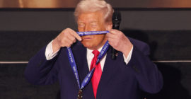 Donald Trump Awarded Participation Trophy aka “Peace Prize” By FIFA