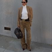 Don't Worry—Jeans Aren't Going Anywhere, But This Winter, Looking Rich Means Wearing This Anti-Denim Pant Trend Too