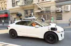 Driverless Waymo Vehicle Cruises Through Tense Police Situation In L.A. With Passenger Inside