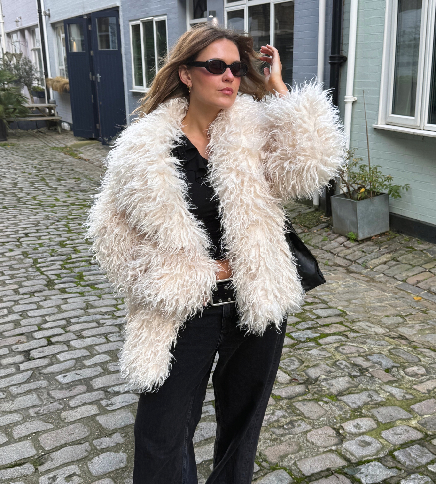 Assistant social media editor and gen z colunist Annie Wheatland-Clinch wears a 2026 trend texture