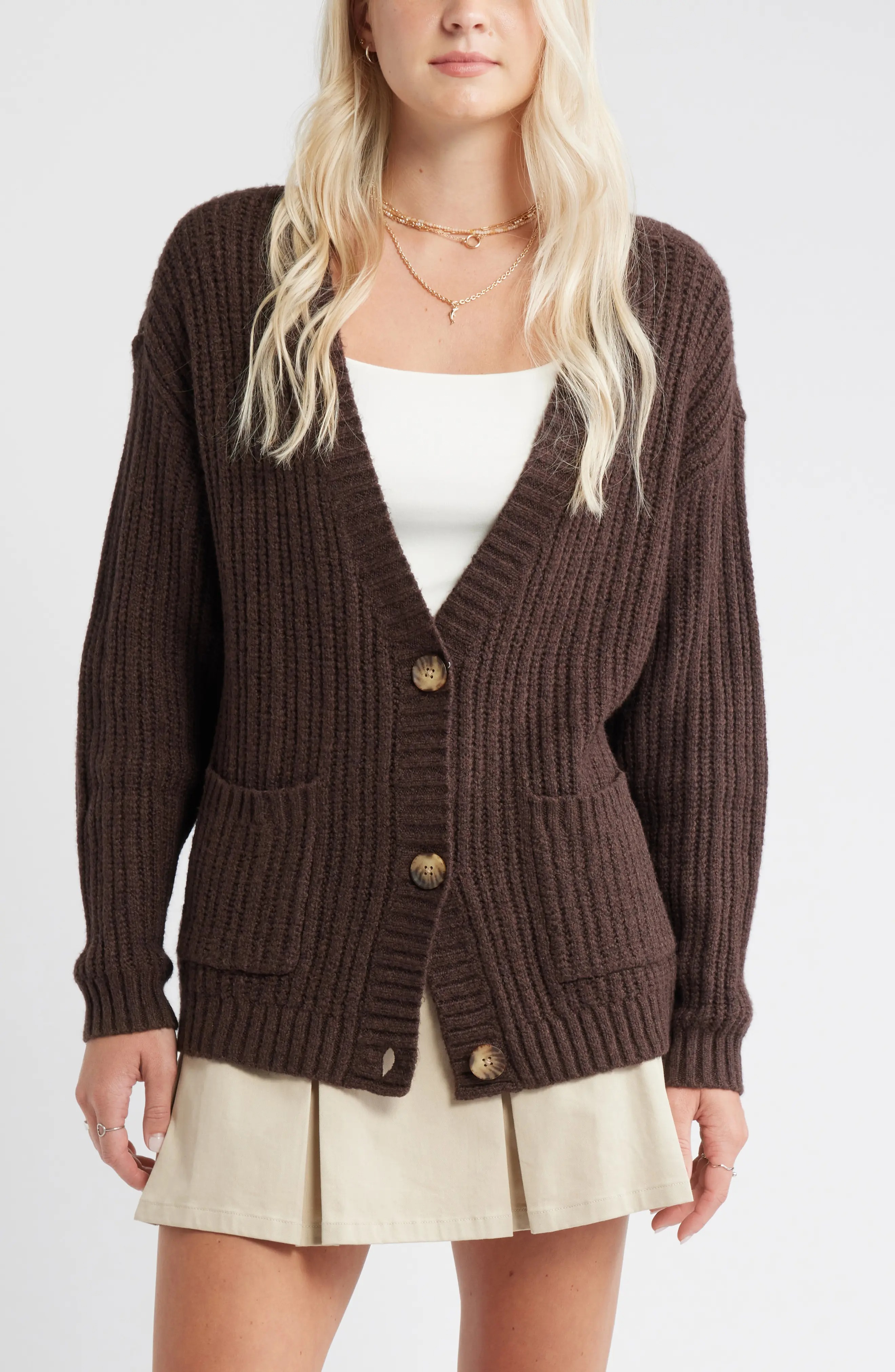 BP., Cozy Oversize Cardigan