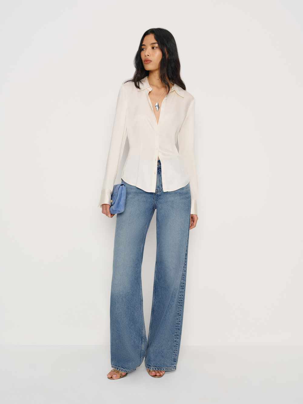 Cary Low Rise Slouchy Wide Leg Jeans