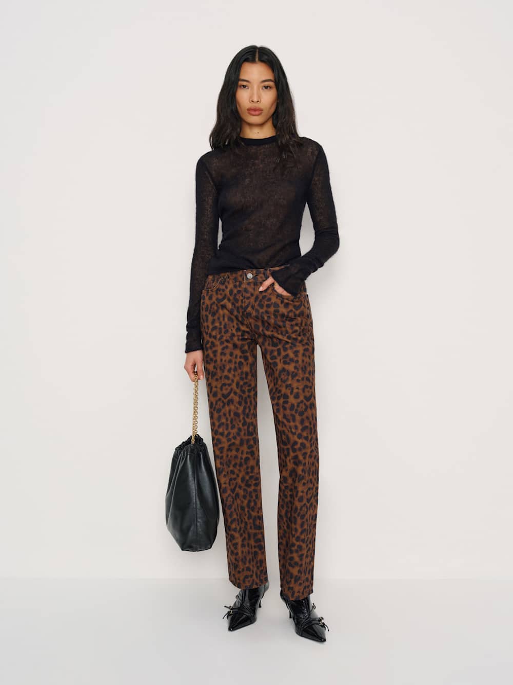 Charlee Low Rise Straight Leg Jeans