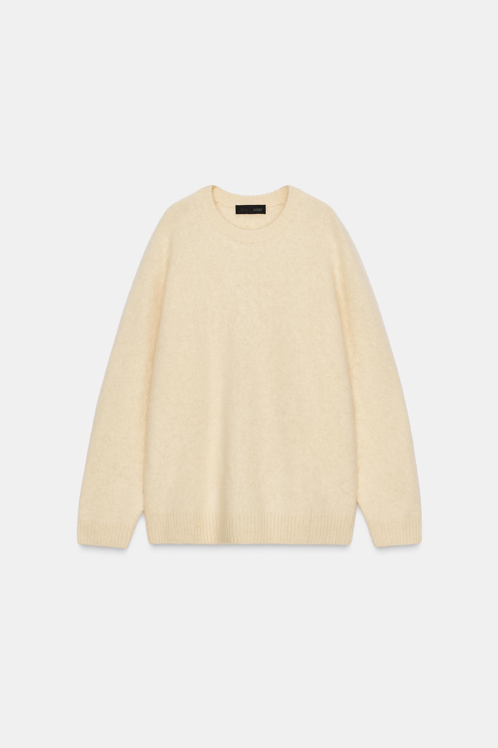 ZARA Brushed Wool and Cashmere Sweater