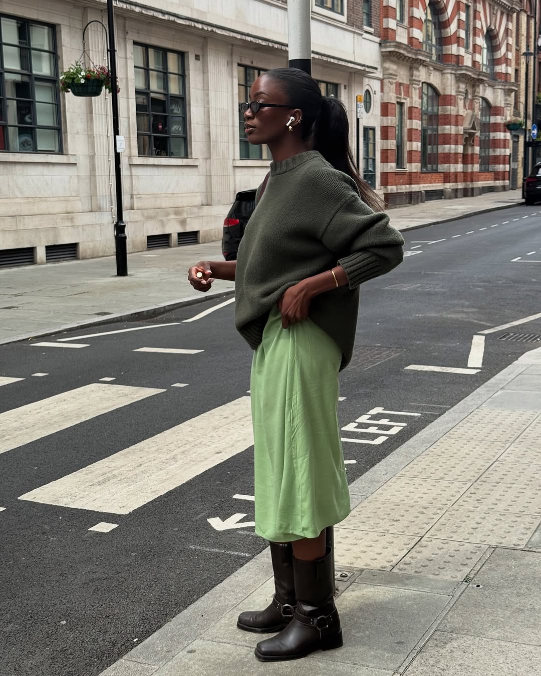 LONDON FASHION TRENDS 2026: SAGE GREEN