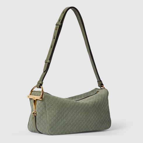 Gucci Half Horsebit Medium Shoulder Bag