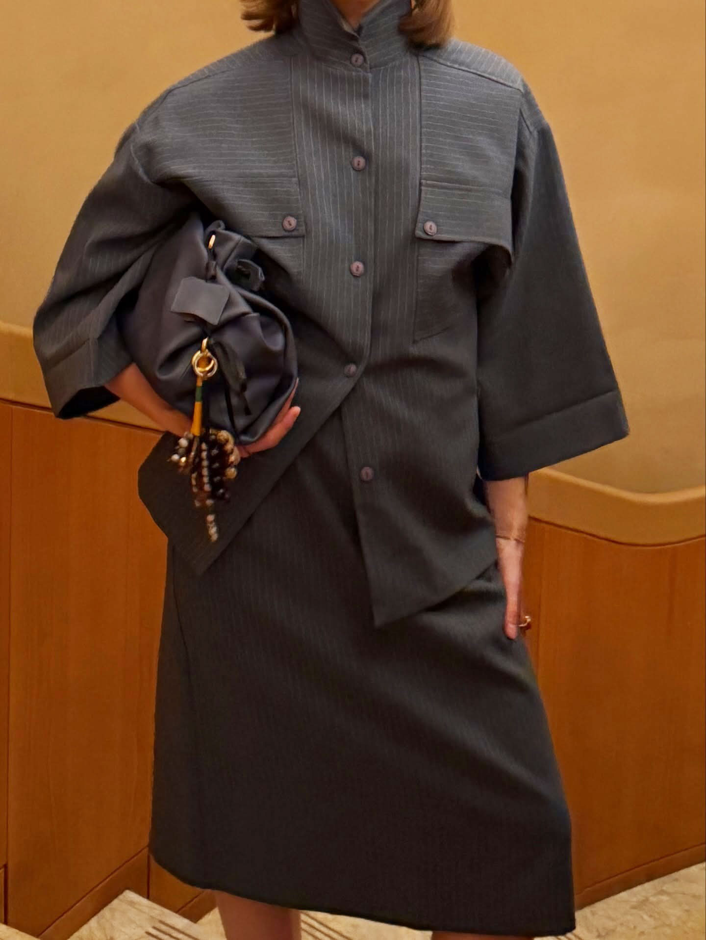 Toronto influencer Bridget Brown wears a Sears outfit