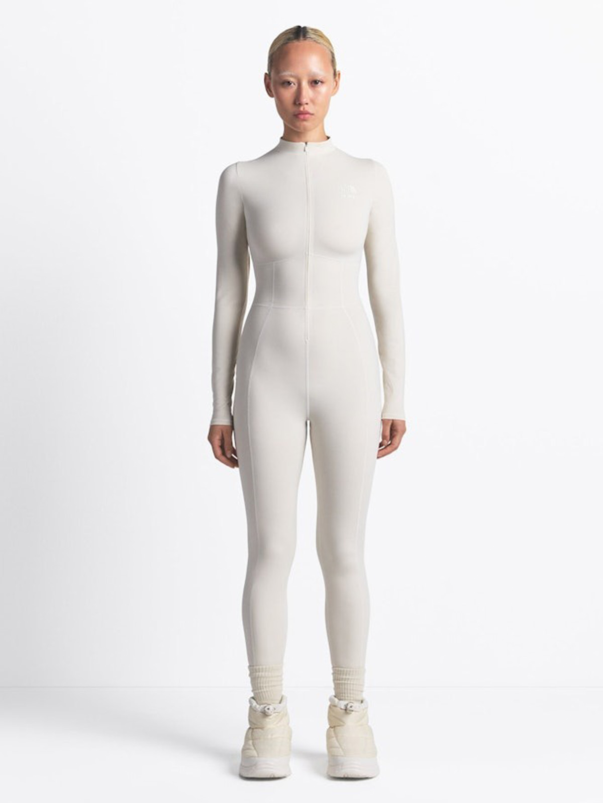 The North Face X Skims Refina Bodysuit | Bone | Xxs