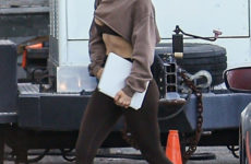 If You're Going to Wear Brown Leggings, This Is the Sneaker Color to Wear Them With If You Want to Look Elegant
