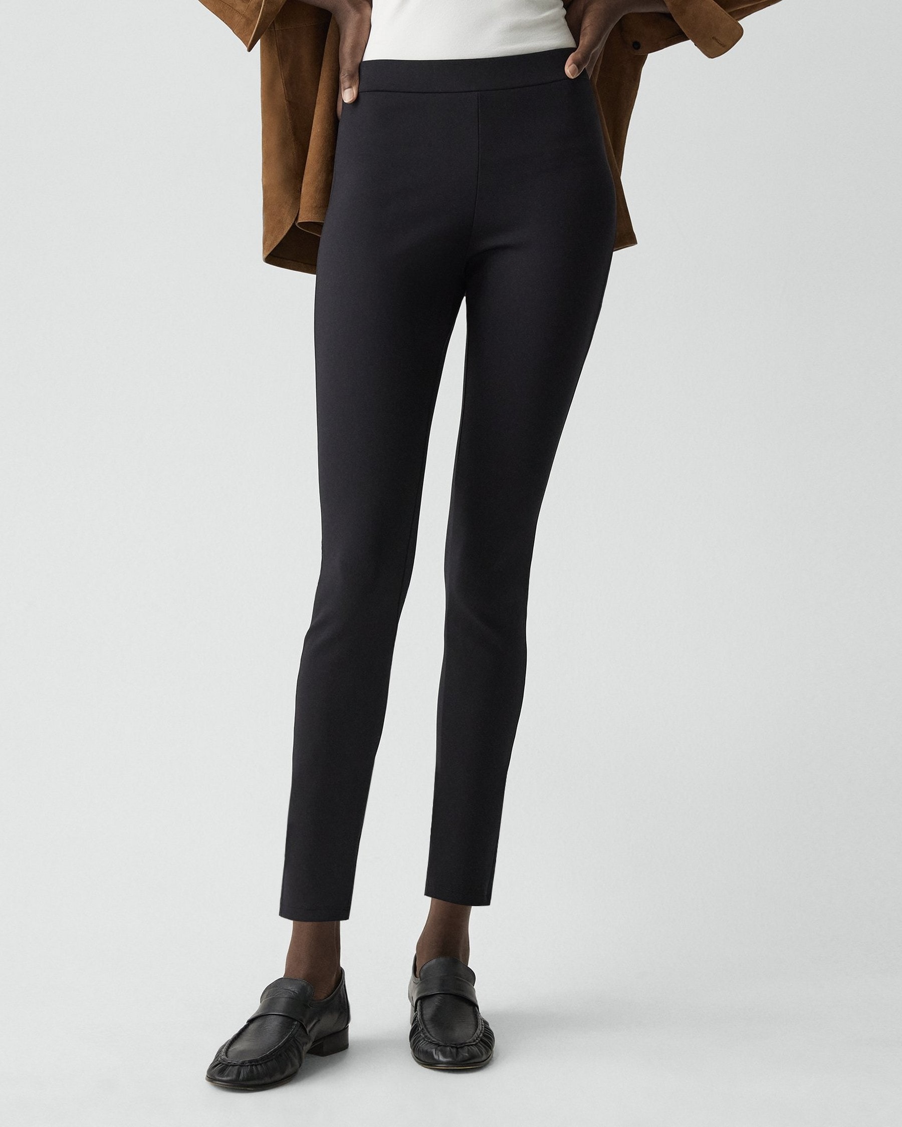Theory, High-Waist Legging in Scuba