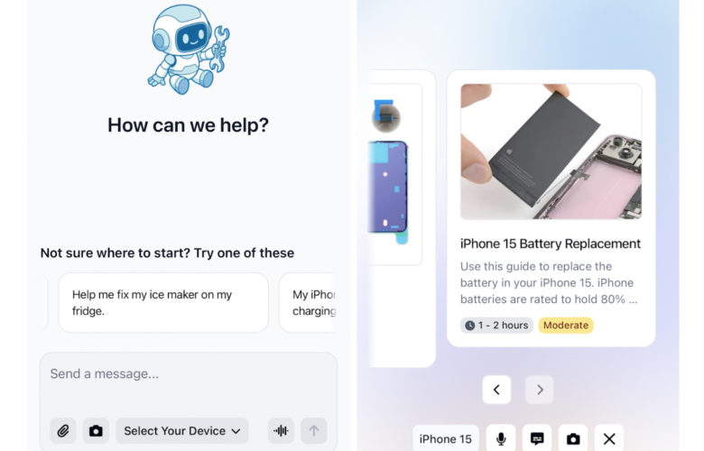 iFixit’s FixBot helps with repairs ‘the way a master technician would’