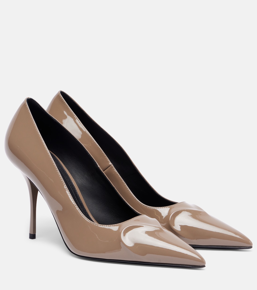 Le C&amp;oelig;ur 3d 90 Patent Leather Pumps