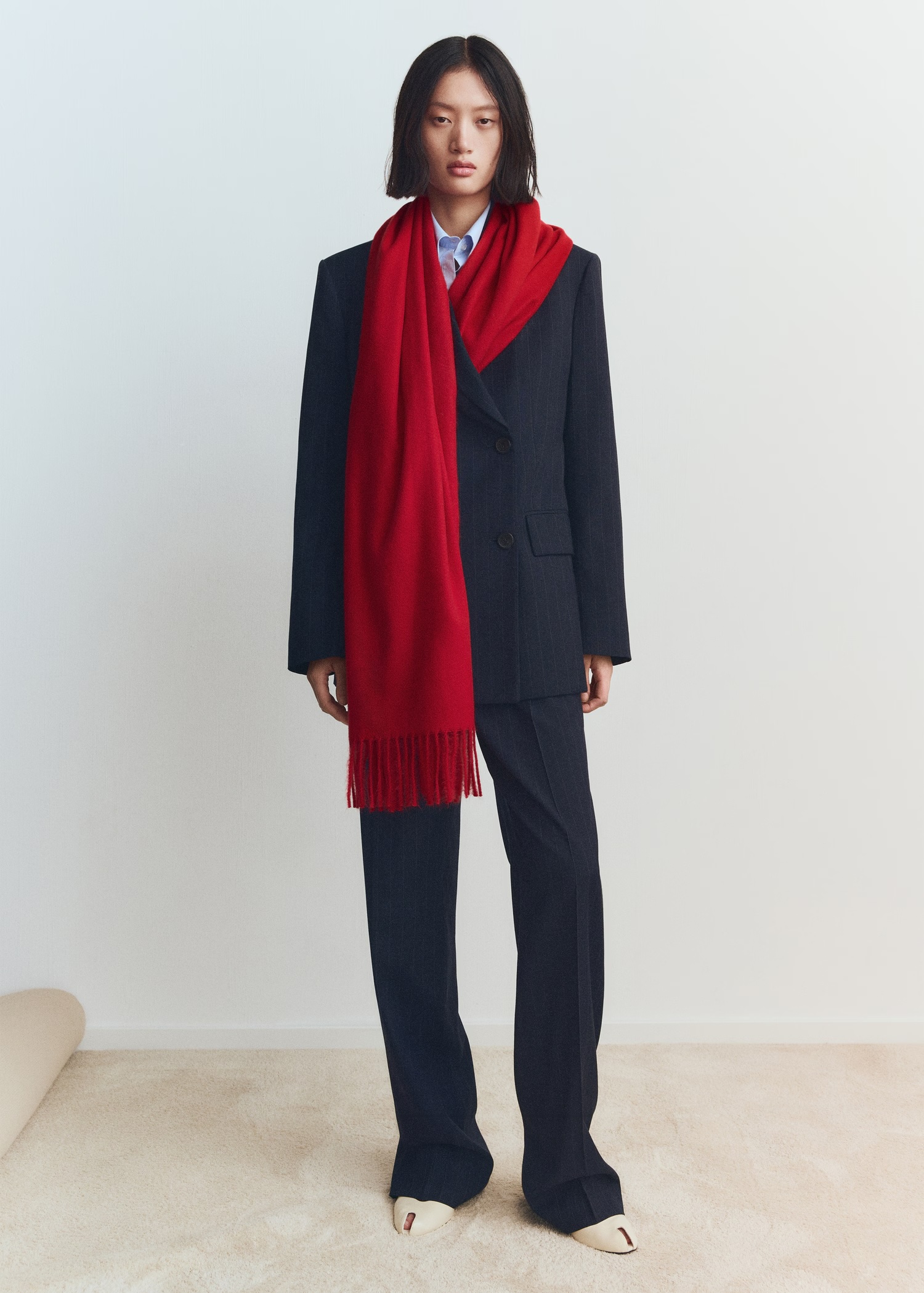 MANGO, Fringed Edge Scarf - Women | Mango Usa