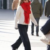 I’m Suddenly Compelled to Style a Crewneck Sweater Exactly Like Emma Watson Just Did in Paris